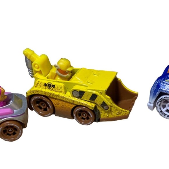 Paw Patrol True Metal Off Road Mud And Snow Diecast Vehicles Lot of 3 - Picture 2 of 12